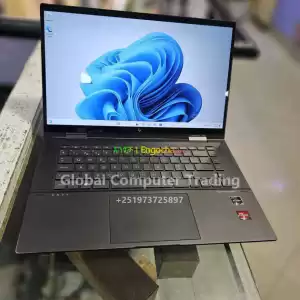  HP ENVY Desplay:- X360°  Touchscreen ️Processors:- Ryzen 7-5825 Series ️storage:- 1TB SS in Ethiopia